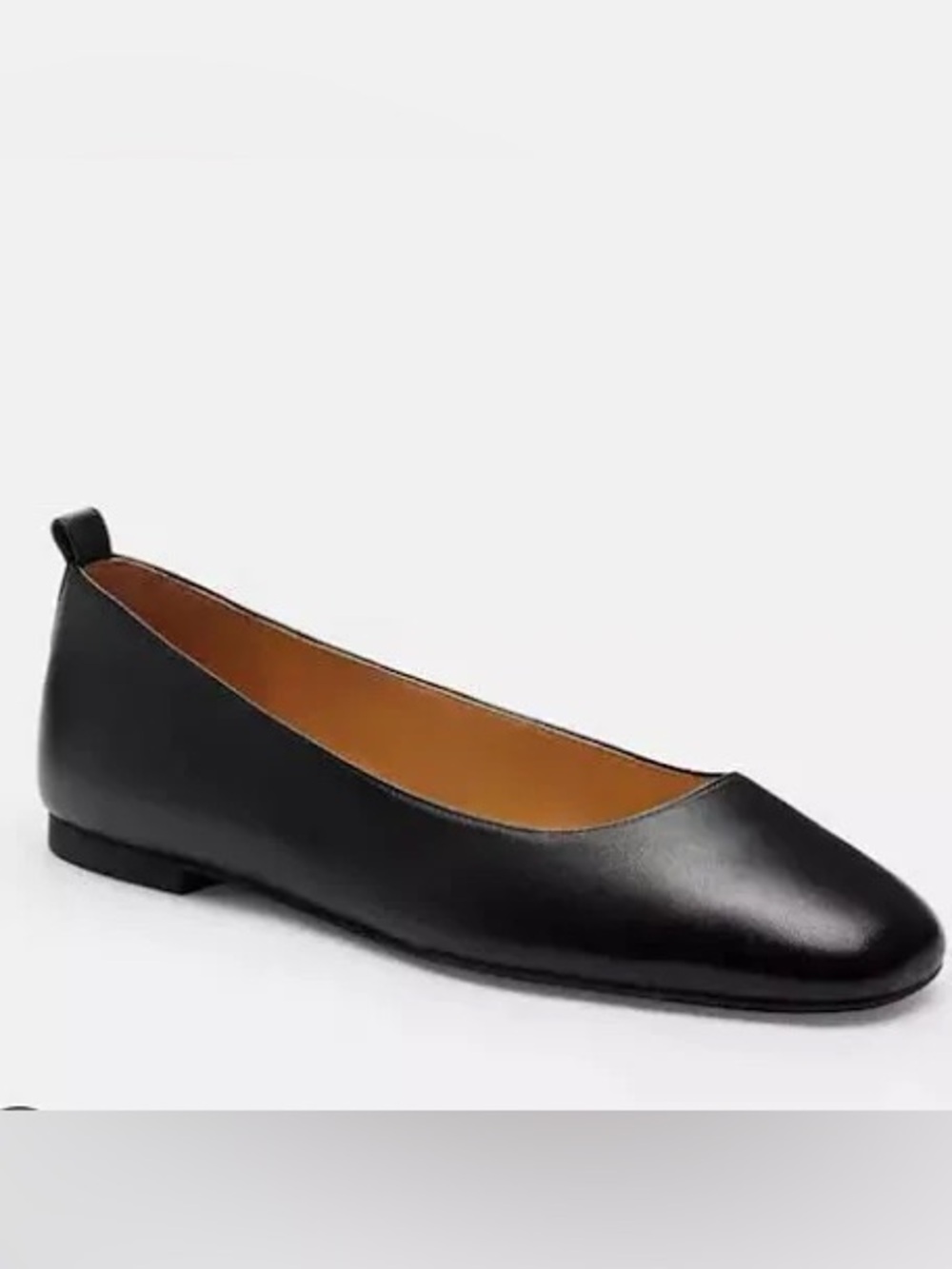 Coach Wendie Leather Ballet Flat